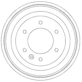 Тормозный барабан JURID 329300J