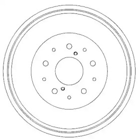 Тормозный барабан JURID 329312J