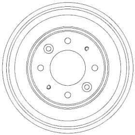 Тормозный барабан JURID 329335J