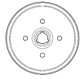 Тормозный барабан JURID 329705J