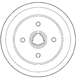 Тормозный барабан JURID 329706J