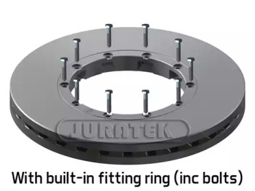 Тормозной диск JURATEK DAF111D