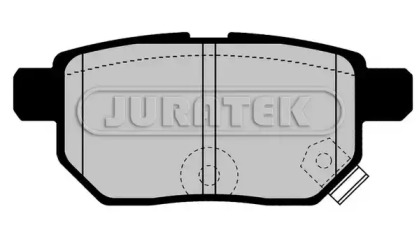 Комплект тормозных колодок JURATEK JCP044