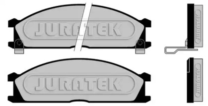 Комплект тормозных колодок JURATEK JCP641