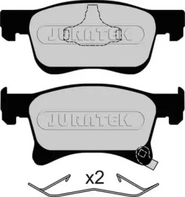 Комплект тормозных колодок JURATEK JCP8060