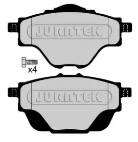 Комплект тормозных колодок JURATEK JCP8065