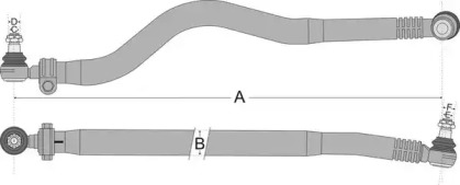 Штанга - тяга JURATEK JSS1467