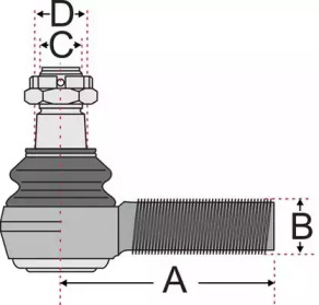 Шарнир JURATEK JSS2409