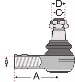 Шарнир JURATEK JSS2605