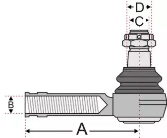 Шарнир JURATEK JSS2604