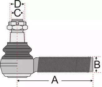 Шарнир JURATEK JSS2143