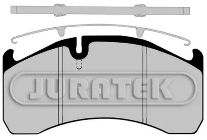 Комплект тормозных колодок JURATEK JCP1387