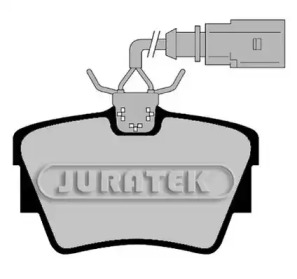 Комплект тормозных колодок JURATEK JCP1482