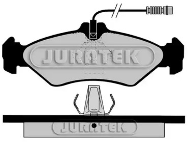 Комплект тормозных колодок JURATEK JCP1039