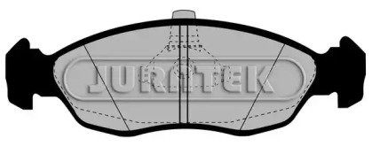 Комплект тормозных колодок JURATEK JCP1168