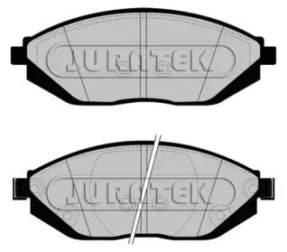 Комплект тормозных колодок JURATEK JCP8046