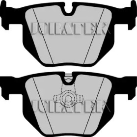 Комплект тормозных колодок, дисковый тормоз JURATEK JCP1748