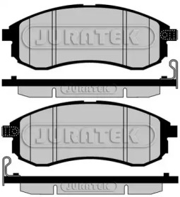 Комплект тормозных колодок JURATEK JCP1702