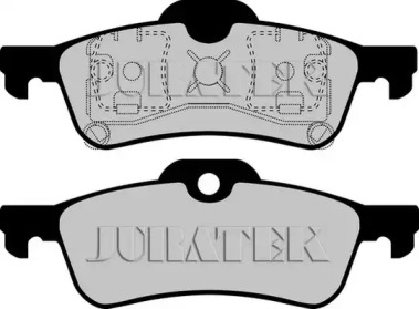 Комплект тормозных колодок JURATEK JCP1676