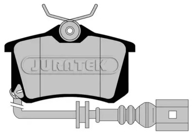 Комплект тормозных колодок JURATEK JCP1645