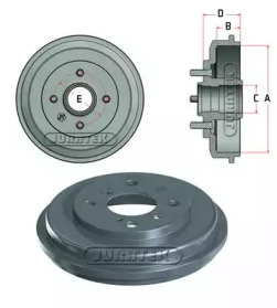 Тормозный барабан JURATEK JDR038