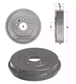 Тормозный барабан JURATEK JDR039