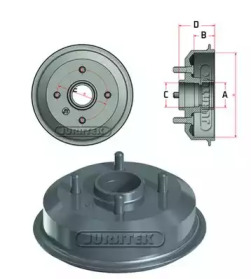 Тормозный барабан JURATEK JDR041