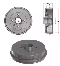 Тормозный барабан JURATEK JDR067