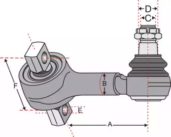 Стойка JURATEK JSS1526A