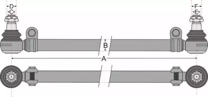 Штанга - тяга JURATEK JSS1530A