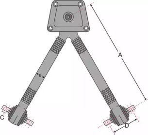 Рычаг независимой подвески колеса JURATEK JSS1710A