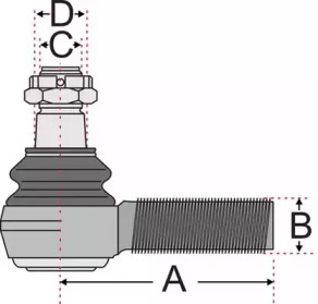 Шарнир JURATEK JSS2117A