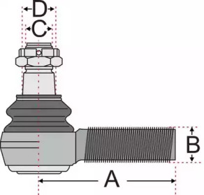 Шарнир JURATEK JSS2125A