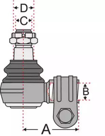 Шарнир JURATEK JSS2300A