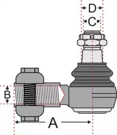 Шарнир JURATEK JSS2505A