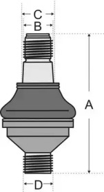 Шарнир JURATEK JSS4600A