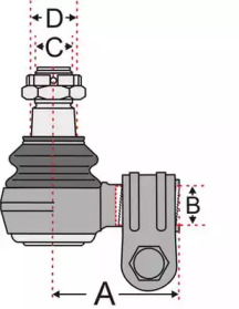 Шарнир JURATEK JSS2506A