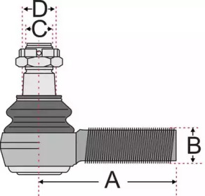 Шарнир JURATEK JSS2130A