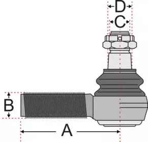 Шарнир JURATEK JSS2714A