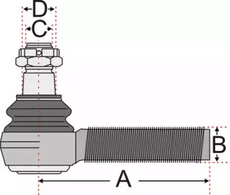 Шарнир JURATEK JSS2143A