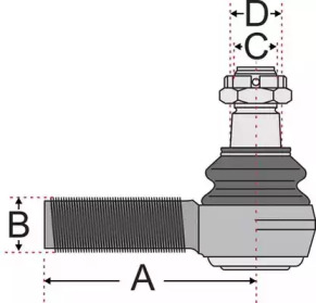 Шарнир JURATEK JSS2405A