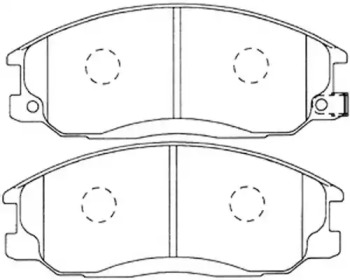 Комплект тормозных колодок FIT FP0864