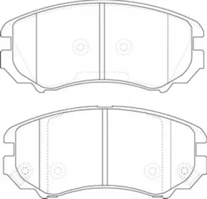 Комплект тормозных колодок FIT FP0924