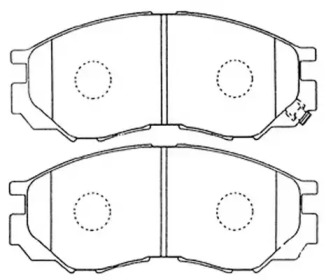 Комплект тормозных колодок FIT FP3132