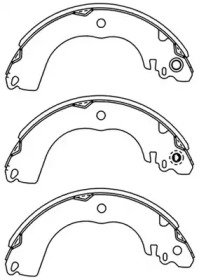 Комлект тормозных накладок FIT FT0924