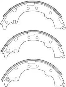 Комлект тормозных накладок FIT FT1198