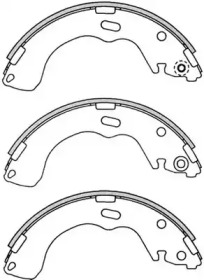 Комлект тормозных накладок FIT FT5235