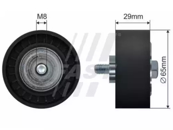Ролик FAST FT44523