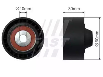 Ролик FAST FT44563