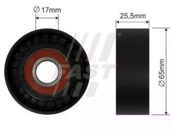 Ролик FAST FT44564